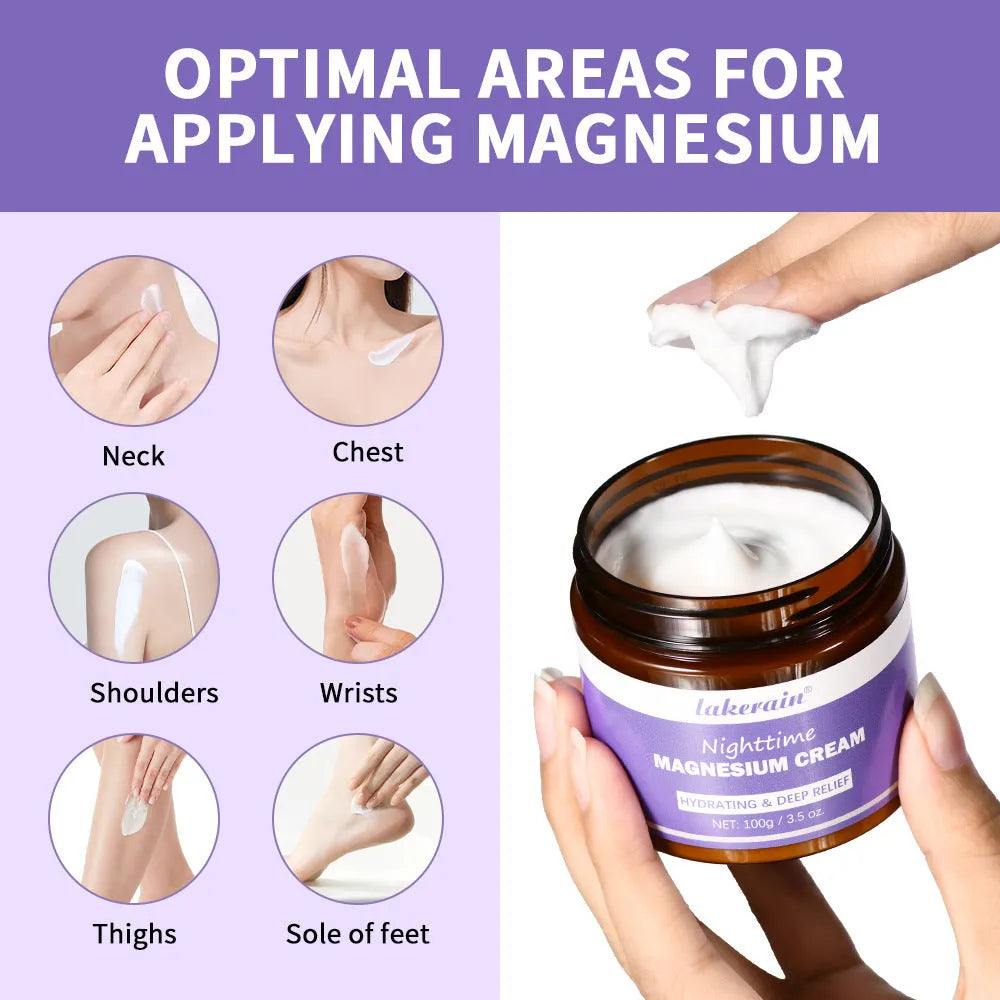 Sleep Magnesium Lotion Moisturizing Body Lotion 100ml in standard packaging