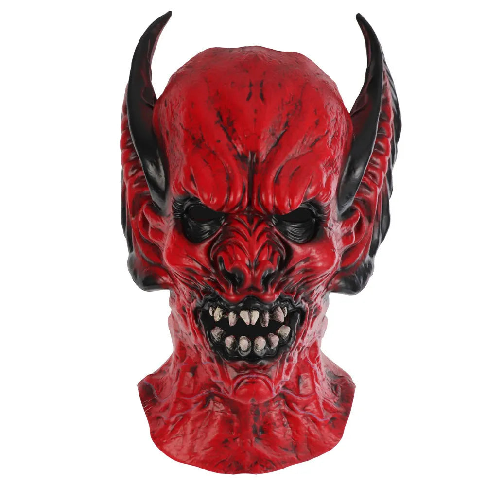 Red bat head cover Halloween costume mask made from RP foam for Christmas Easter Carnival events