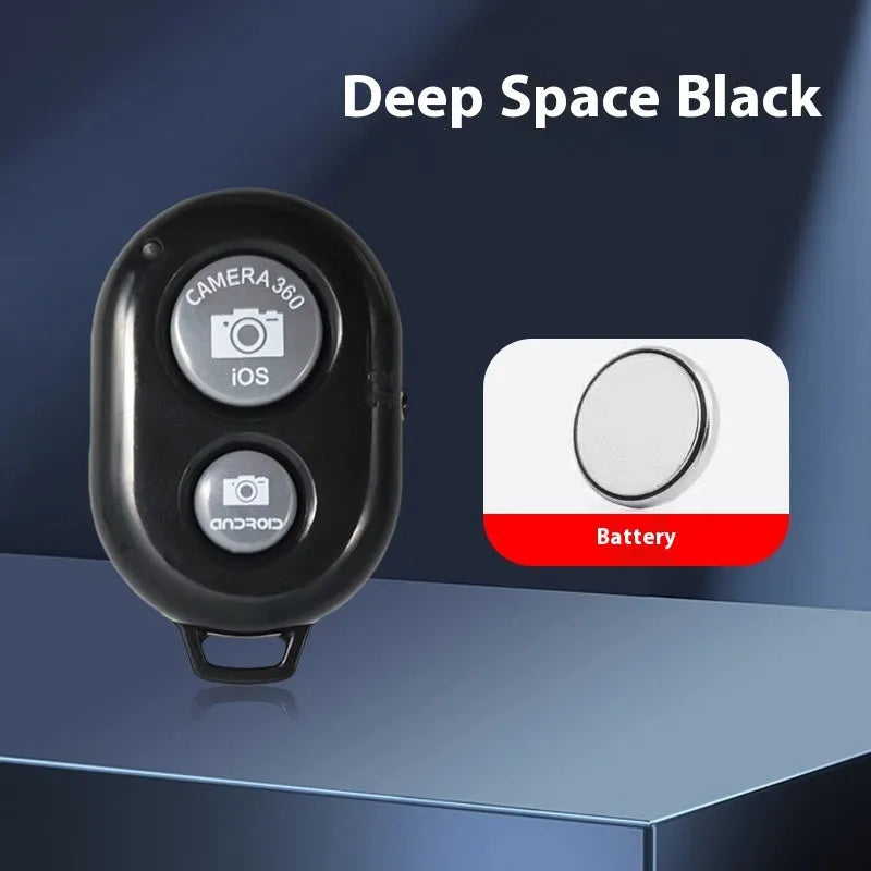 Universal Bluetooth remote control for photo and video on mobile phones in four colours with compact ABS build