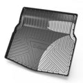 Black carbon fibre pattern TPE tail pad for car boot protection