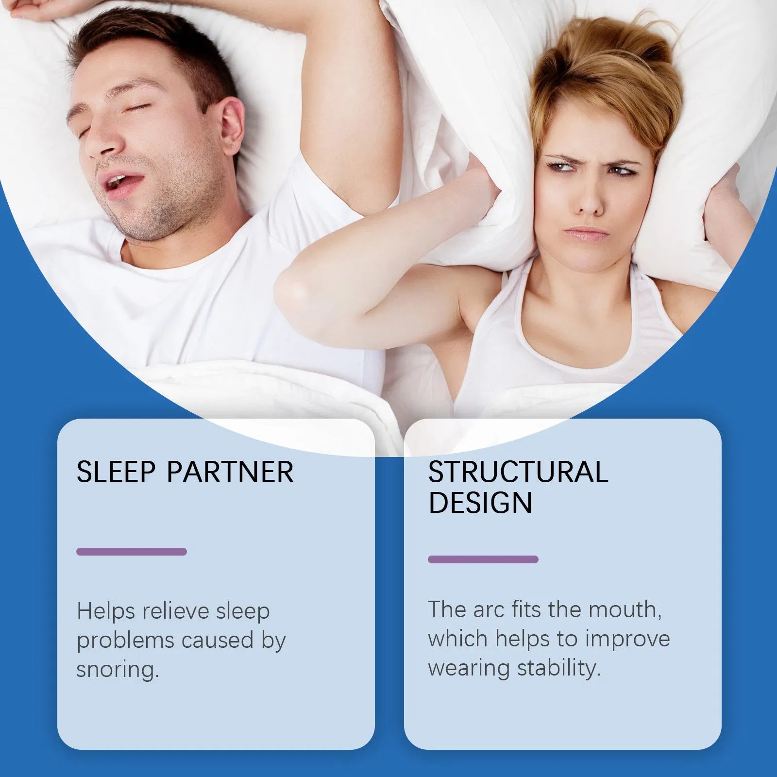 Snoring stopper anti-snoring device for gentle nighttime nasal support