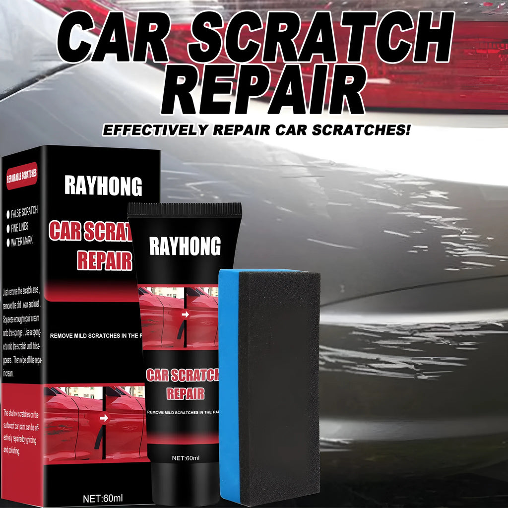 60ml car scratch repair wax set with applicator for paint surface scratches