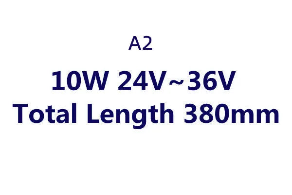 445mm long aluminium LED explosion proof light with tempered glass cover for CNC lathe mounting.