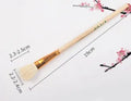 Wool painting brush with soft head for watercolour and oil painting in various sizes
