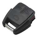 Opel three-button remote control shell in black plastic for car key fob