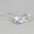 Silver zinc alloy women's earrings with retro bird, flower, and animal zodiac designs