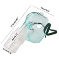 Soft rubber mask aid accessory for improving fit on A format masks.