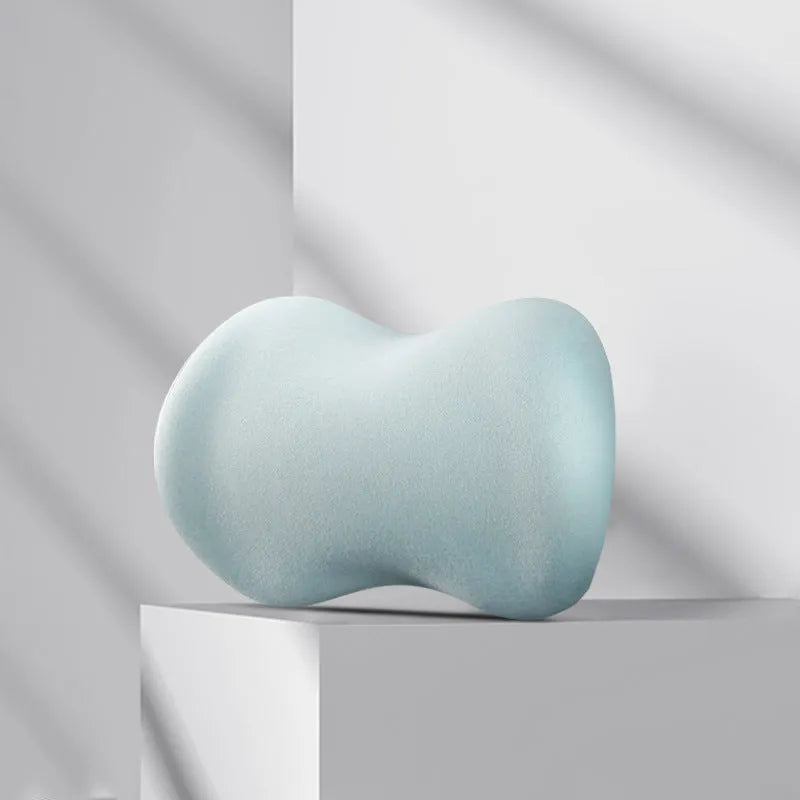 Car seat headrest and lumbar support pillows in multiple colour options