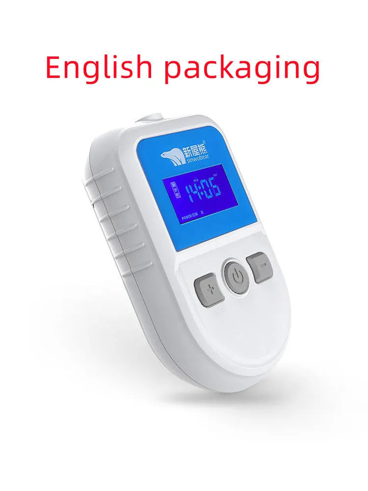 HSM04 white low frequency pulse therapy sleep device with USB port, 180mm long