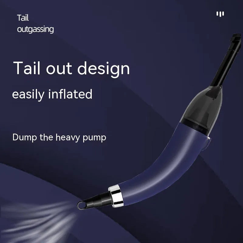 Handheld wireless car vacuum cleaner in black colour on a car seat