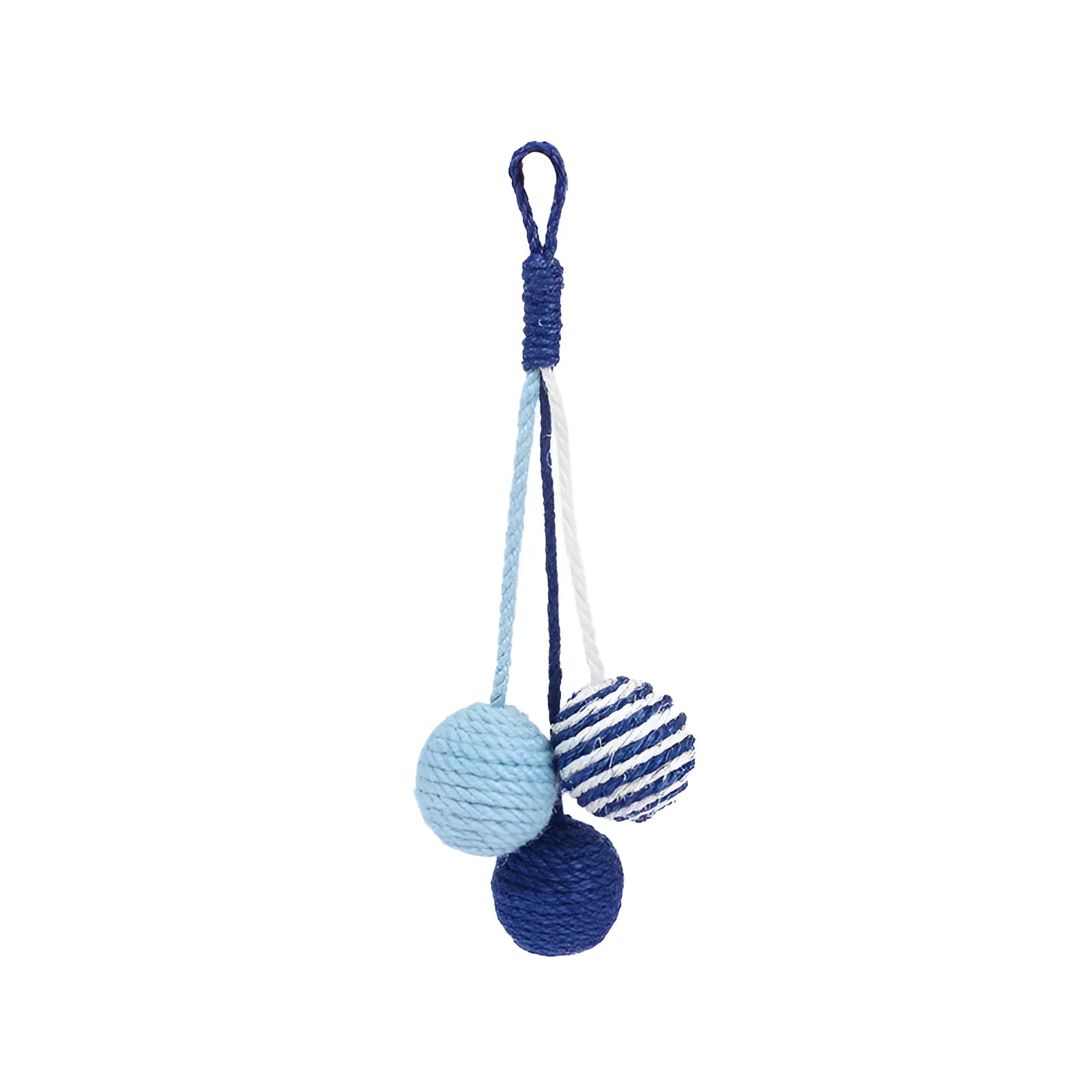 Cat toy set showing teaser wand with catnip ball attachment in multiple colour options