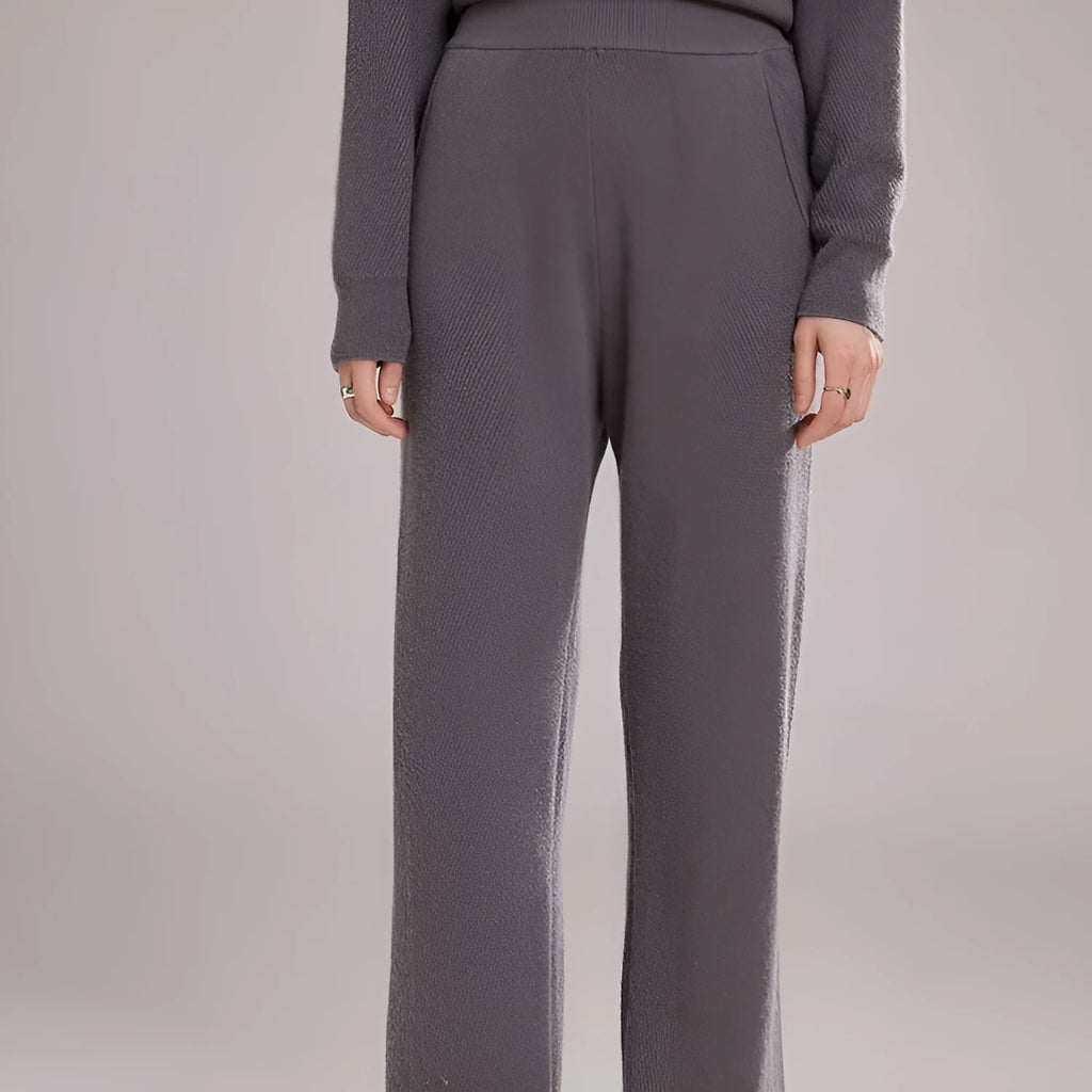 Women's cashmere leggings in five colours with high elasticity and free size fit