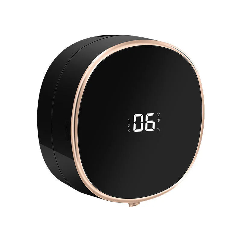 Automatic foam soap dispenser, 280ml, white or black, ABS PC plastic, infrared sensor and USB charging