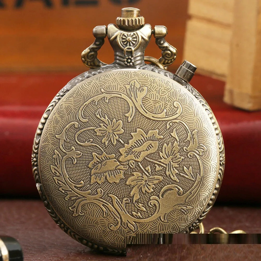 Retro LED motorcycle design pendant clock with 45mm dial, plastic mirror, alloy chain, in silver colour