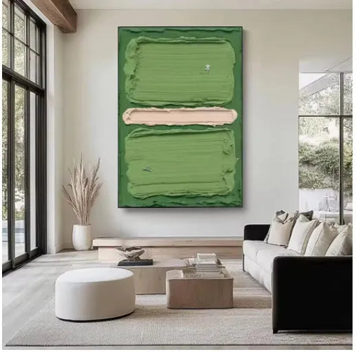 Canvas wall art print, painting core with 0.5cm white edge, modern simple style for bedroom, 40x60cm or 50x75cm