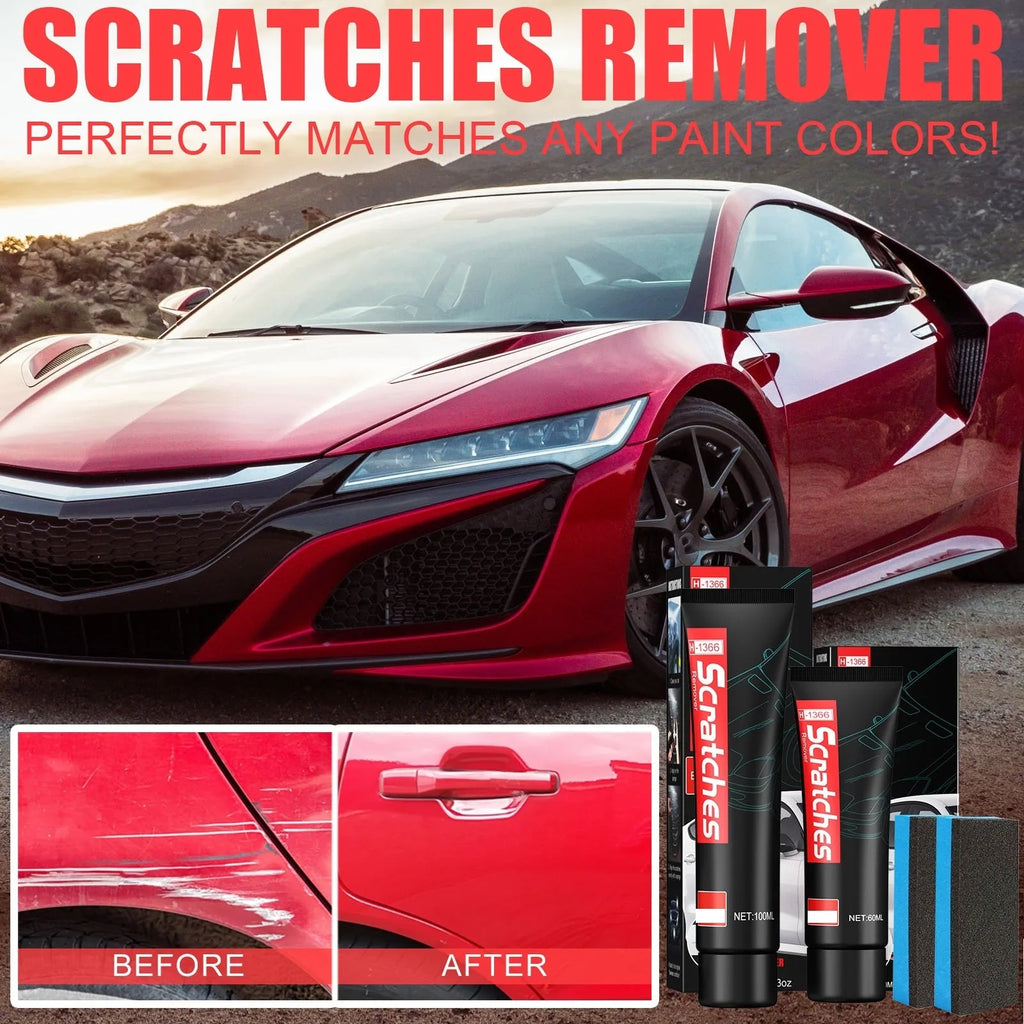 60ml tube of automotive scratch repair cream for paint surface scratches
