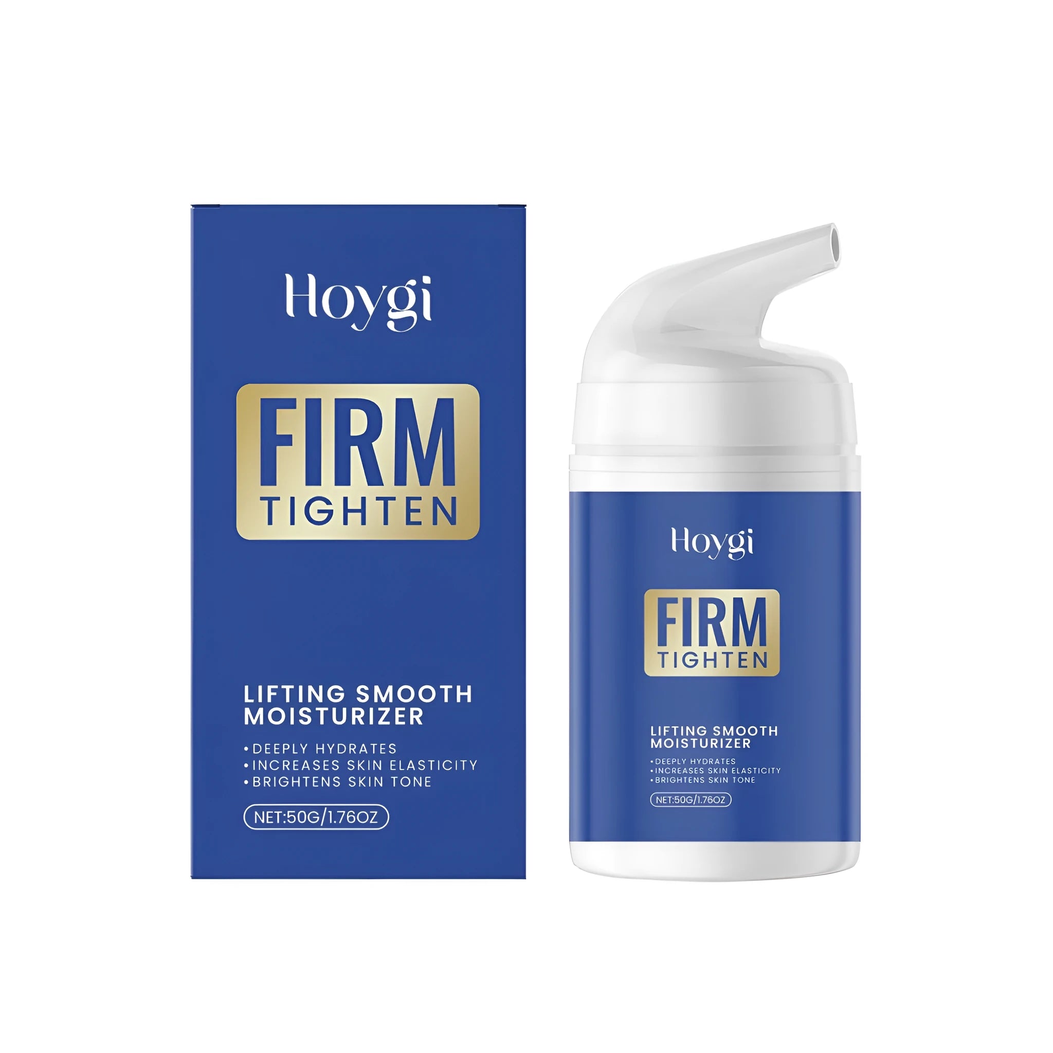 50g jar of lifting smooth face moisturiser cream with hyaluronic acid and shea butter