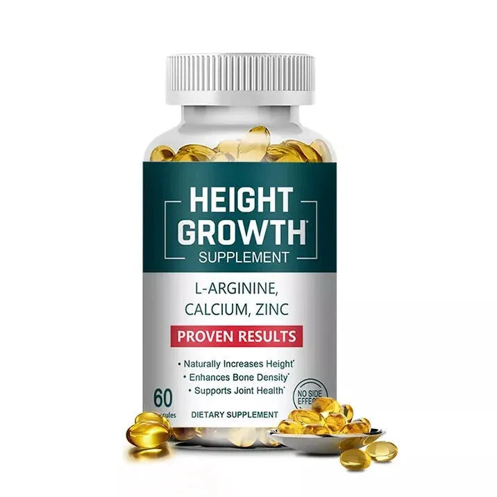 Bottle of 60 edible vitamin soft capsules for adult household nutritional supplementation