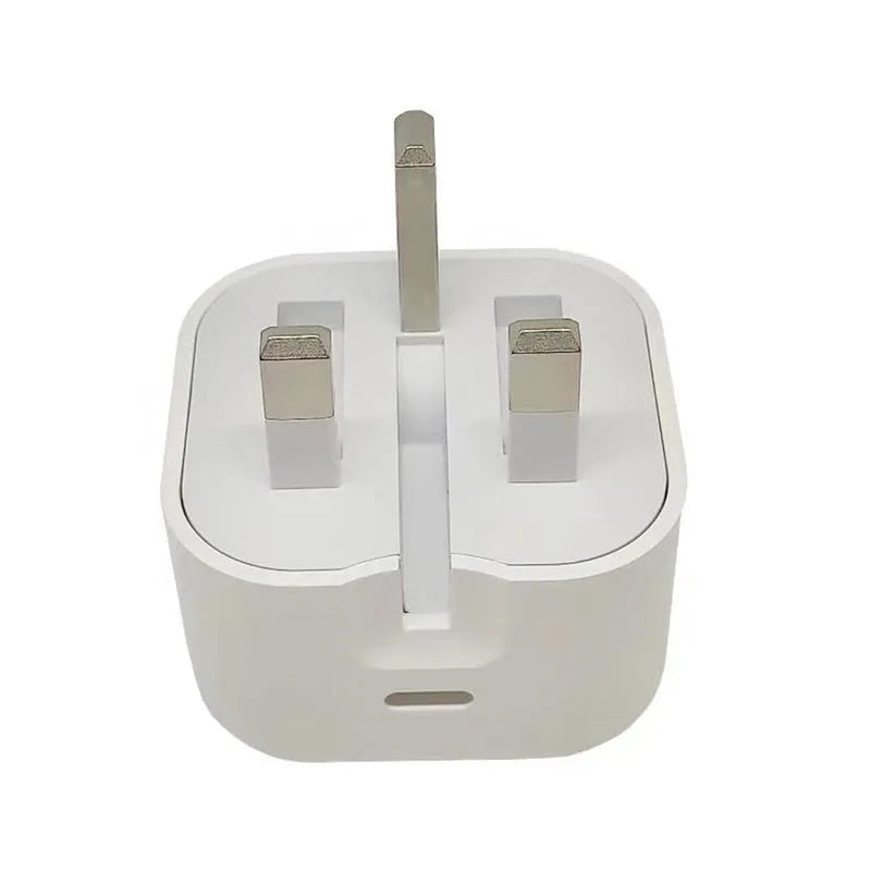 Travel charger for Android phones with fast charge PD interface and international plug options