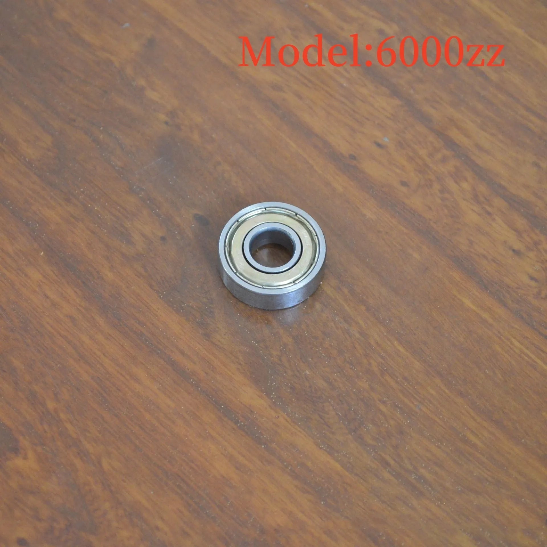 6000zz carbon steel ball bearing with 10mm inner diameter and iron retainer