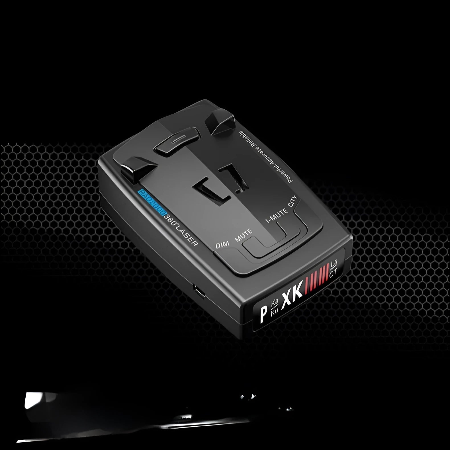 Compact vehicle laser velometer for mobile speed measurement with 300-1000m range