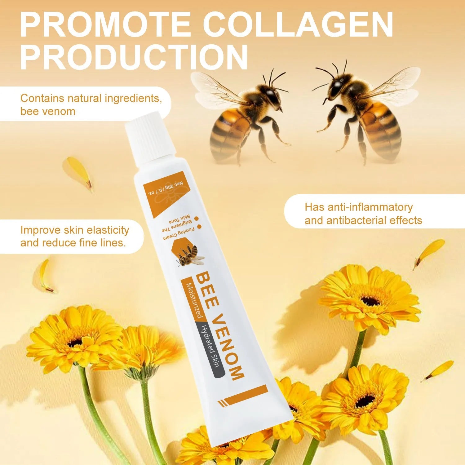 BEE Facial and Neck Cream 20g jar skincare product