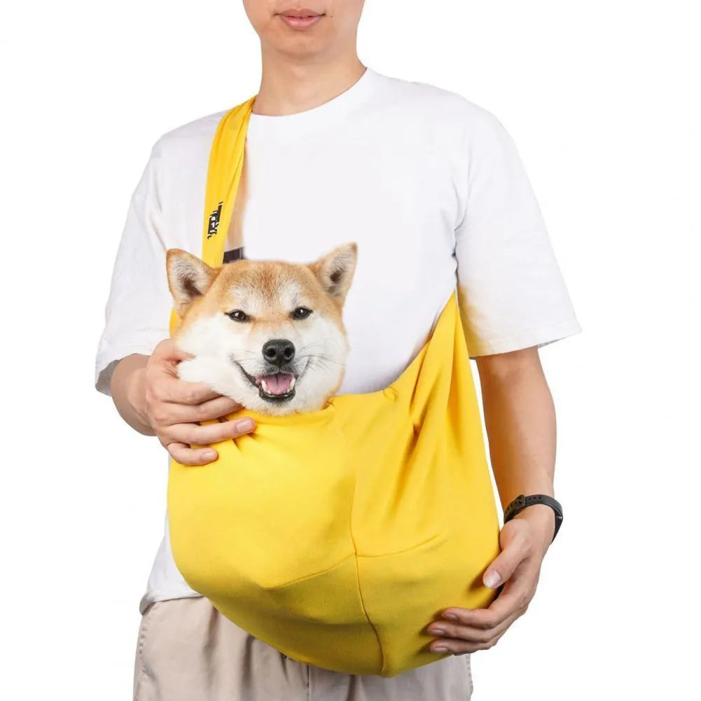 Foldable large capacity cat messenger bag in one of six colour options.