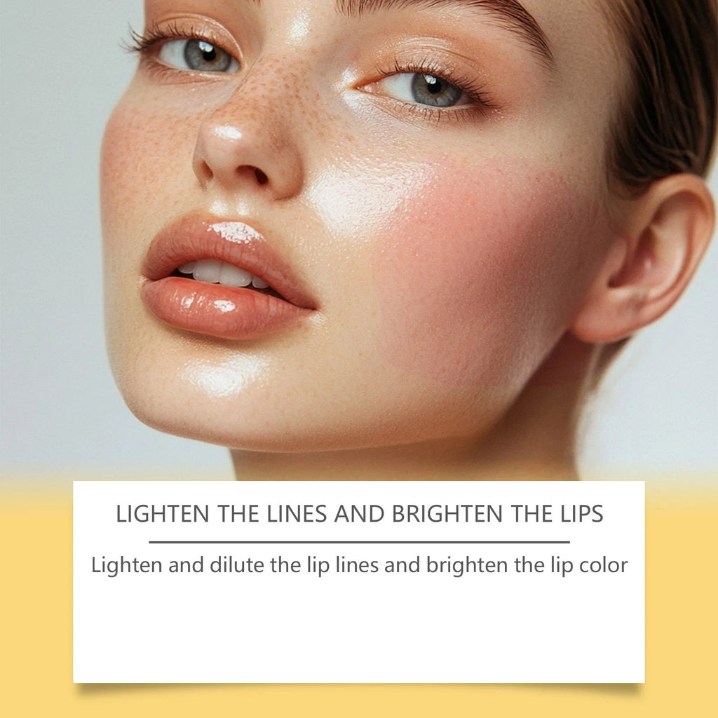 Gold foil nourishing lipstick in square 2.6cm case with 3.5g content