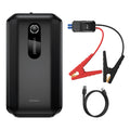 Black vehicle mounted multifunctional emergency lighter 10000mAh 12V jump starter with Type-C and USB ports