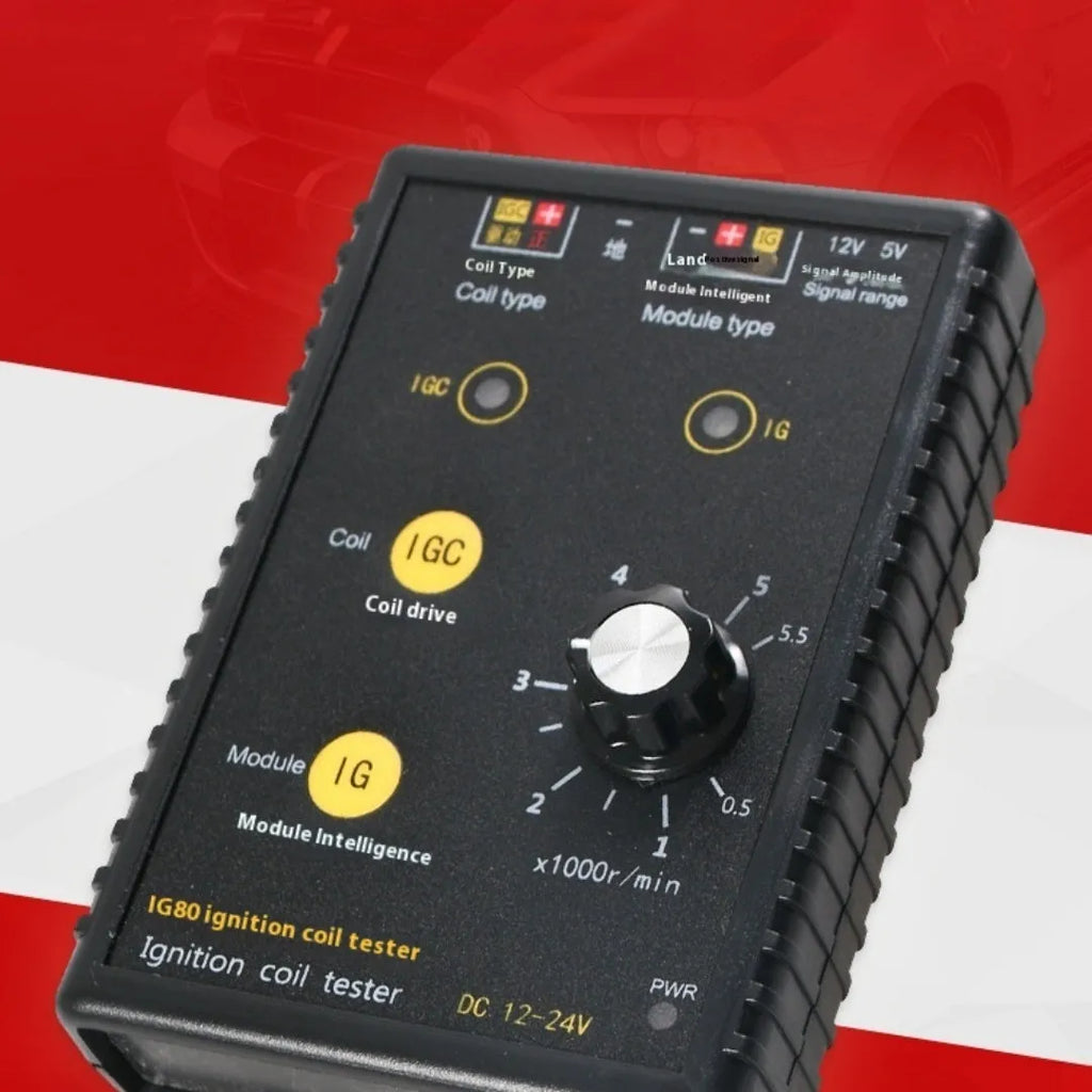 IG80 automobile ignition coil detector for natural gas and gasoline vehicles diagnostic tool