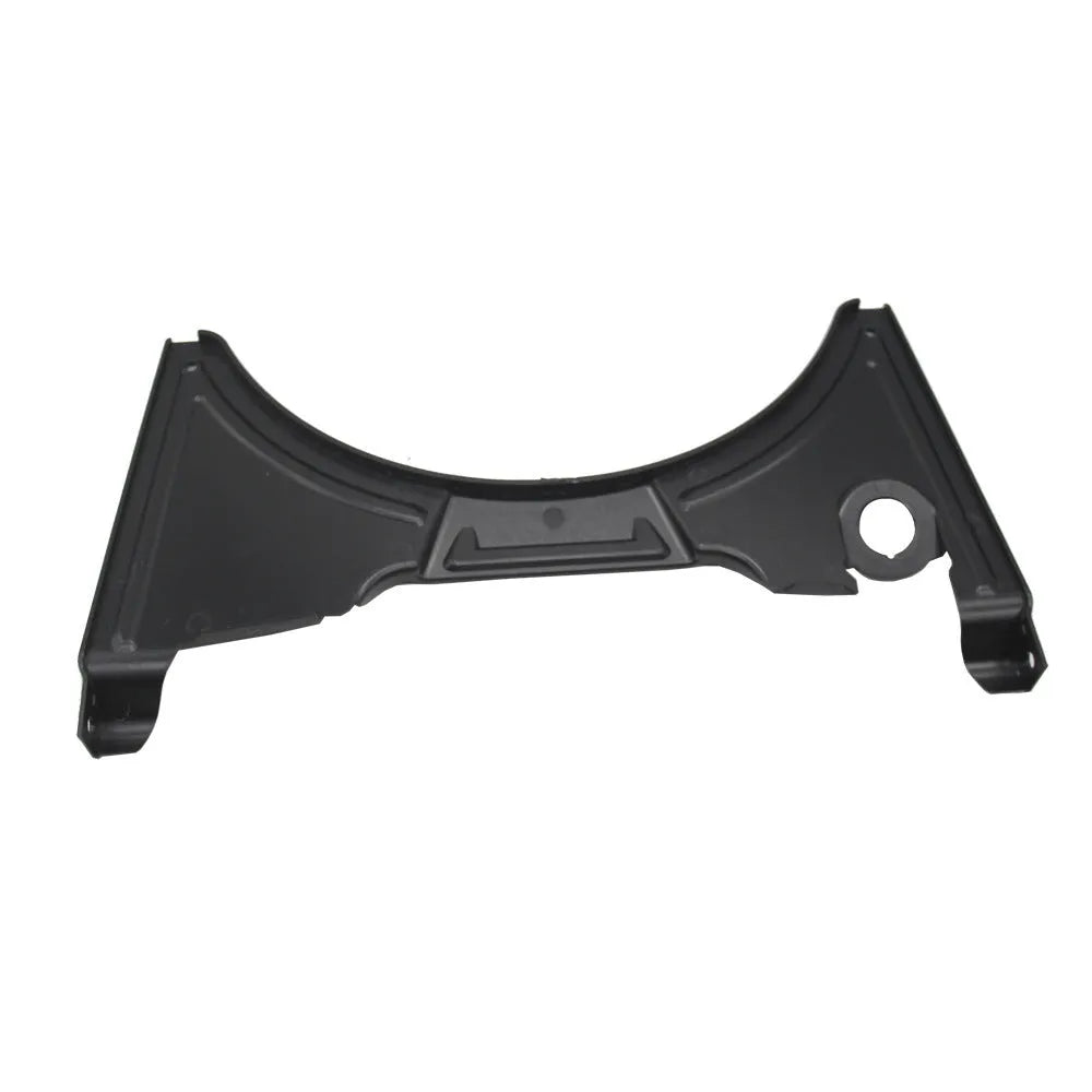 Matte black ABS plastic cockpit fairing for BMW R1250GS motorcycle, showing extended height and mounting points.