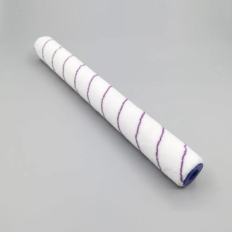 18-inch paint roller set with three brush head lengths: 6mm, 9mm, and 18mm hair options