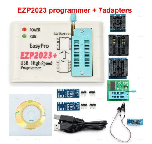 EZP2023 high-speed programmer with USB 2.0 interface for automotive fault detection and offline replication