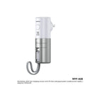 20W fast charge mobile power supply with built-in cable, 5000mAh, 150 x 75 x 46 mm, in silver ink or silver white