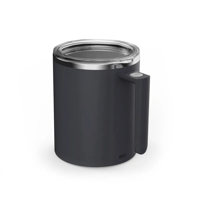 Automatic stirring coffee cup with magnetic mixing technology and rechargeable battery in 360ml capacity