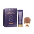 Waterproof body concealer cream with brush for tattoo and birthmark coverage in 108ml container