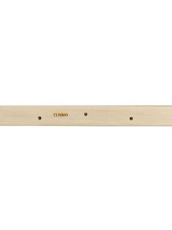 Three solid wood fingerboards for grip training, measuring 12cm, 40cm, and 50cm long on a white background.