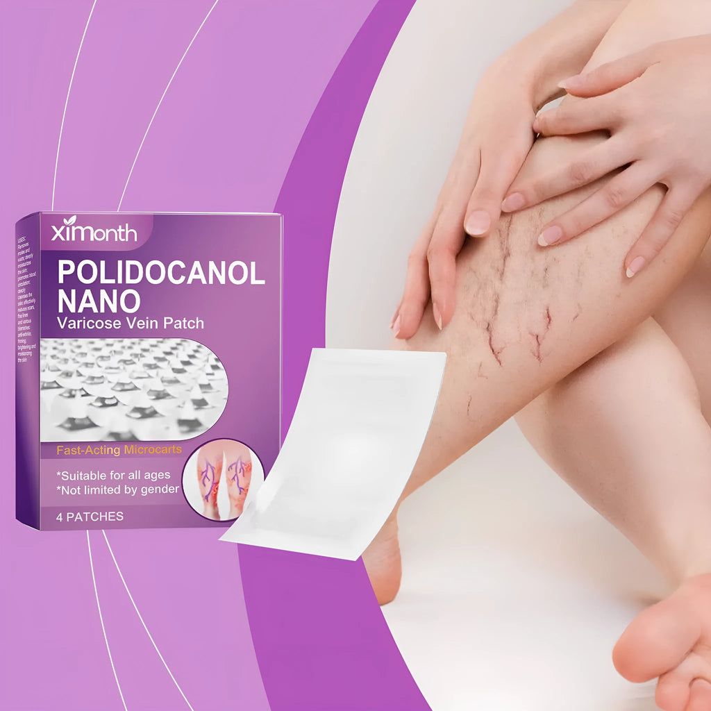 Micro needle adhesive bandages for leg nursing with moxa and ginger extract formula