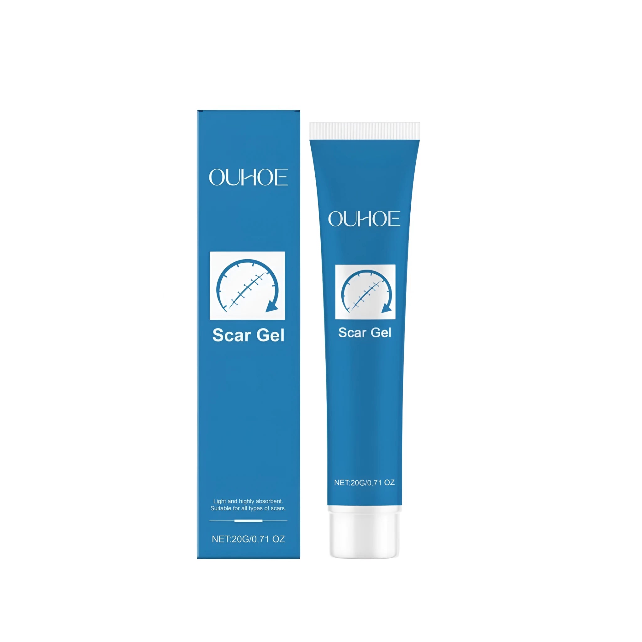 20g tube of skin repair gel featuring Centella asiatica, panthenol, and vitamin E