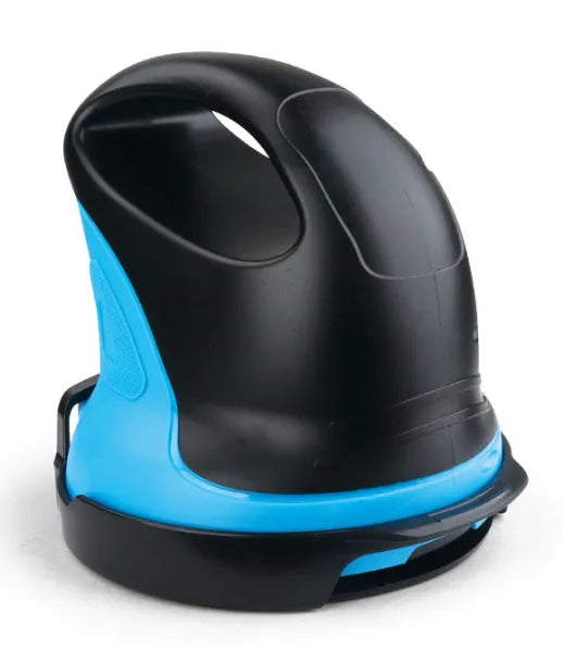Plastic car ice scraper tool for winter snow removal with blue colour option