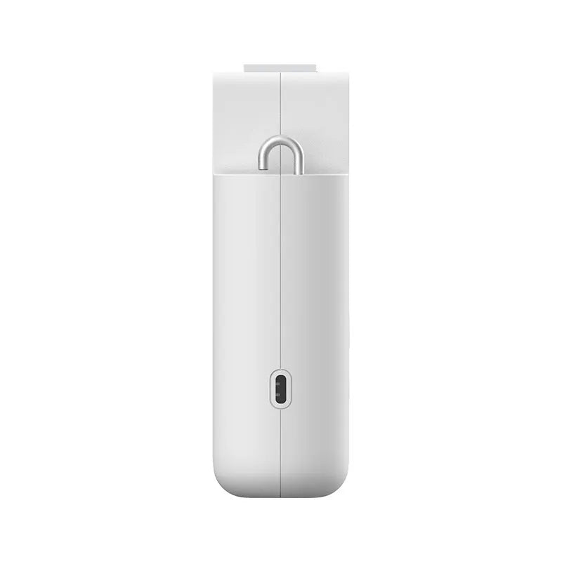 White electric curtains with automatic opening and closing function, USB power connection