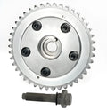 Automotive timing phase shifter 3L3Z6256DA in iron and aluminium, 16.5 x 16.5 x 8 cm, single phase adjuster.