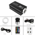 Car LED light source machine with fibre optic cable set remote control and cigarette lighter plug universal 12V