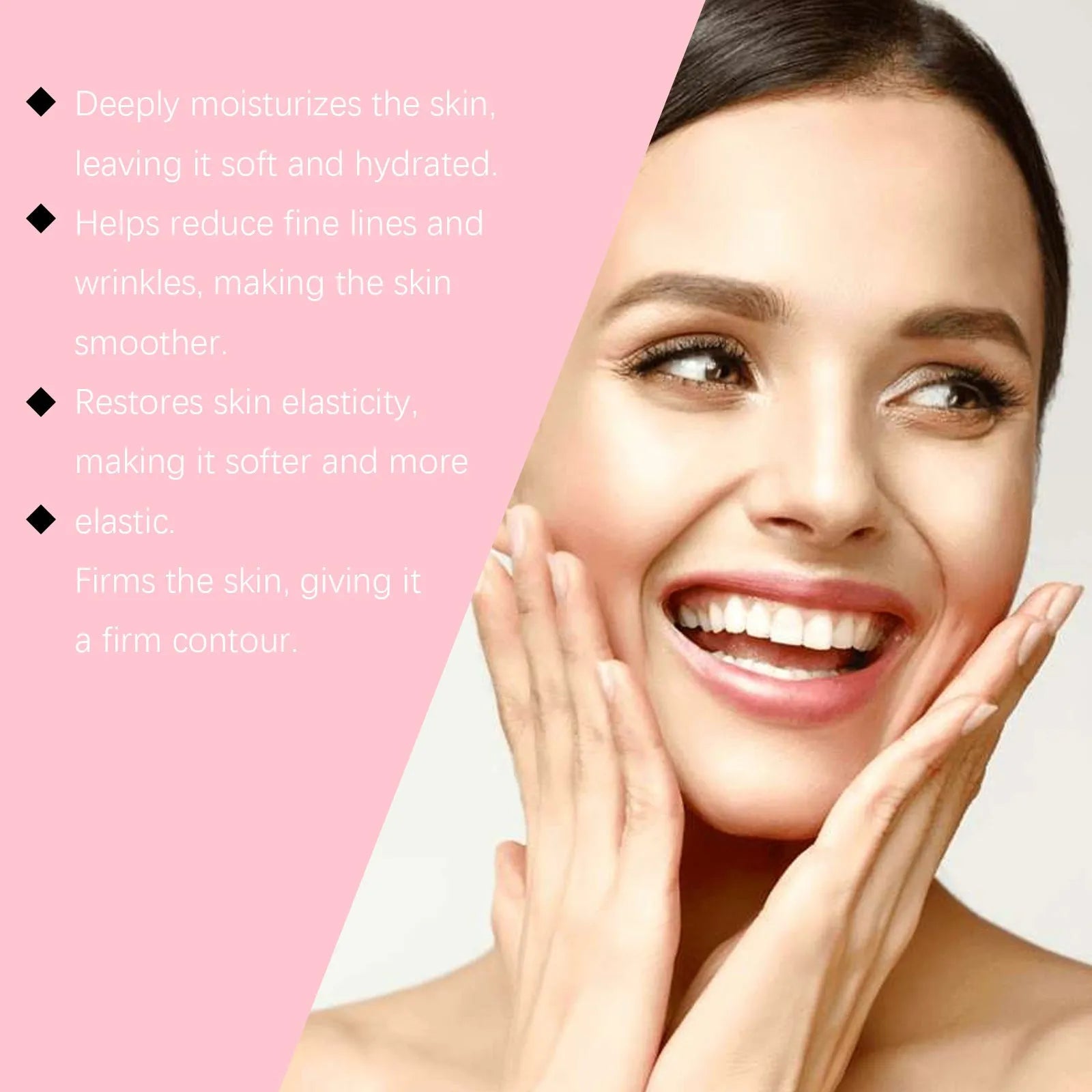 Jar of Glowing Skin Rejuvenation Mask collagen gel with application brush