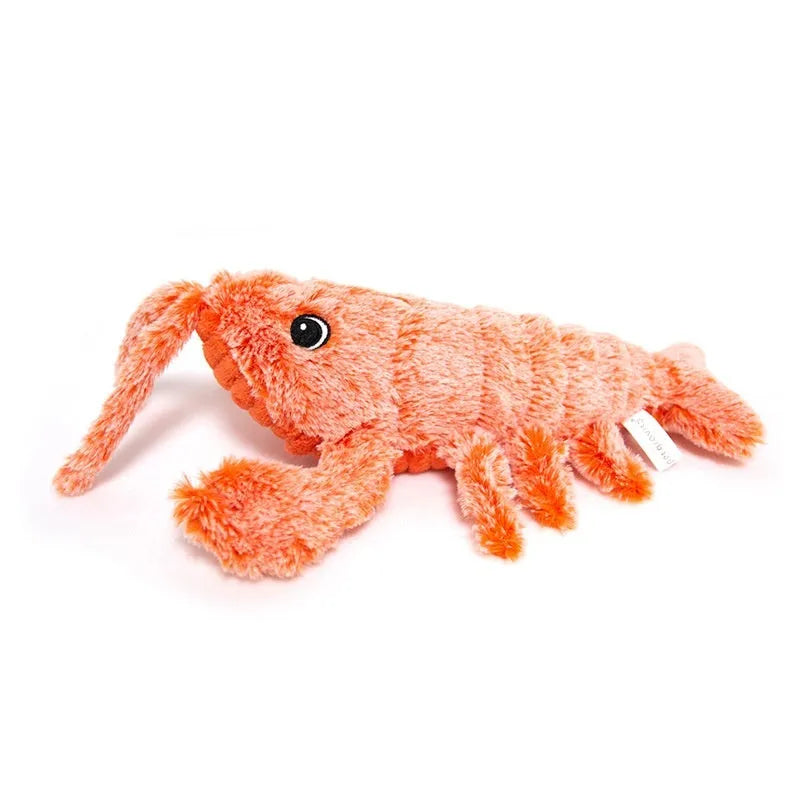 USB rechargeable pet molar cleaning toy in soft carved velvet cloth, 260 * 140 * 70MM, five styles
