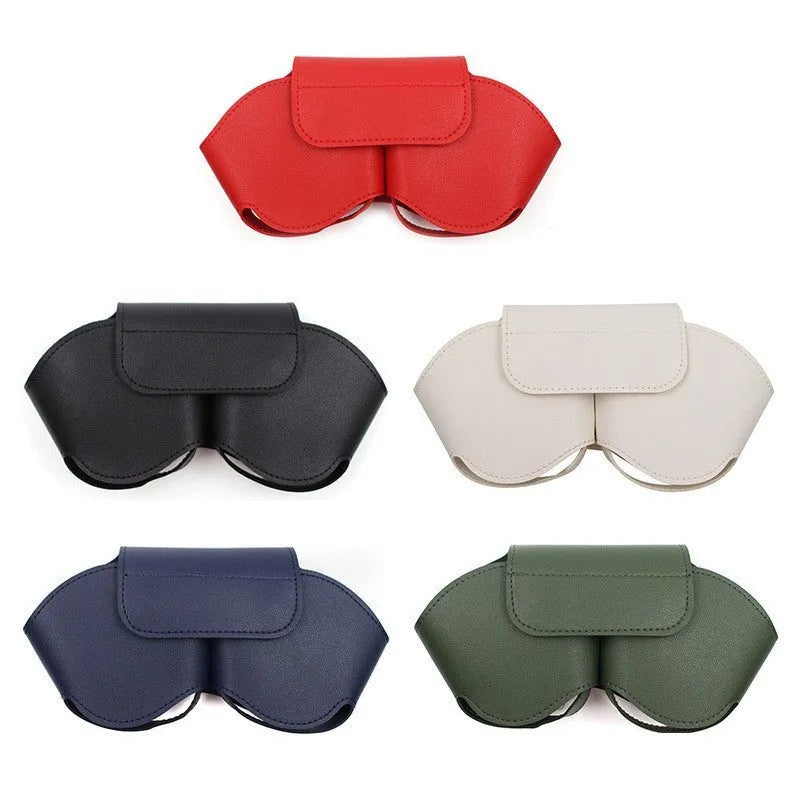 AirPods Max protective case in PU leather, shown in multiple colour options.