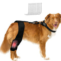 Dog leg protector knee brace auxiliary belt in sizes S M L for pet joint protection