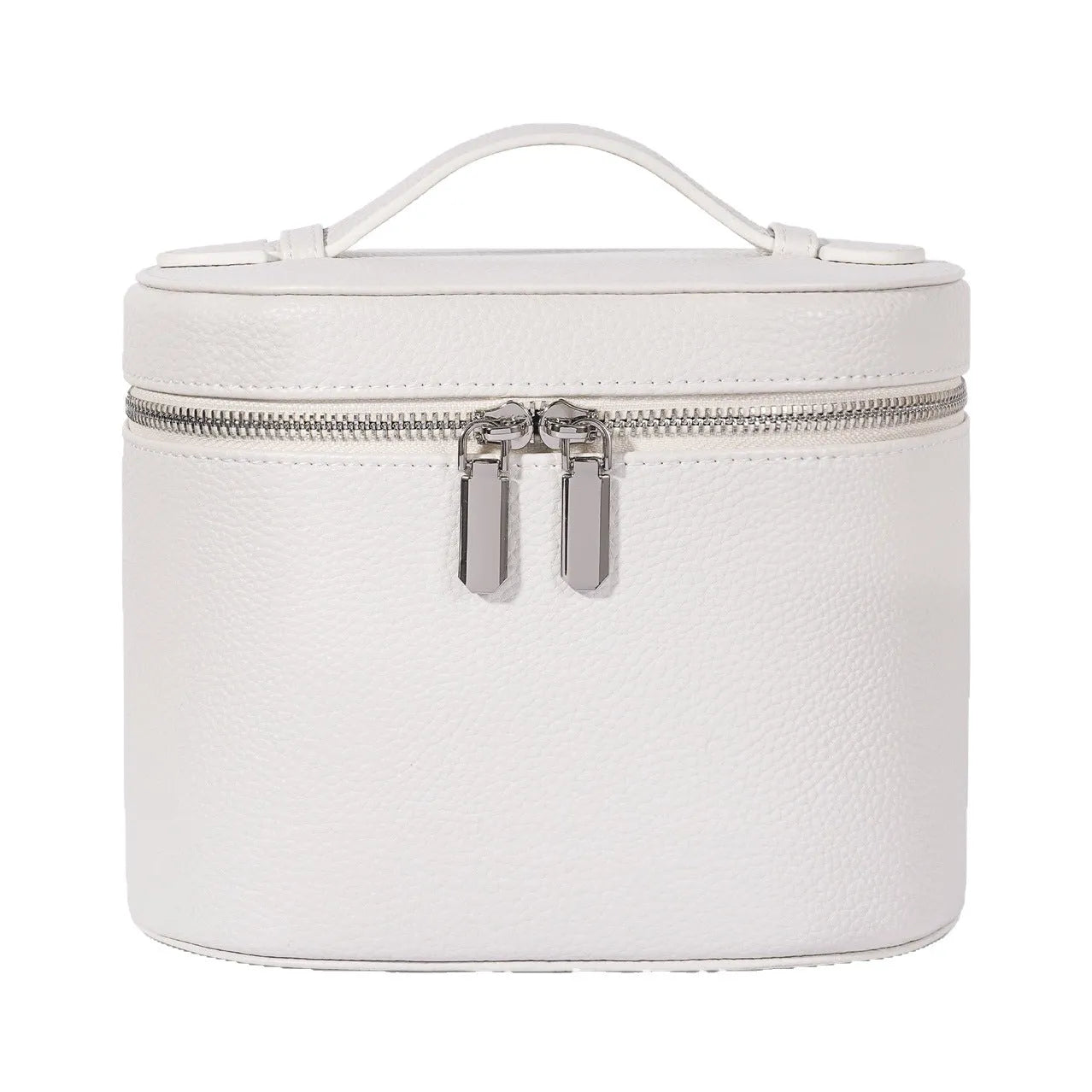Removable elastic band cosmetic bag in light brown with retro tone, ultra-light design for travel storage