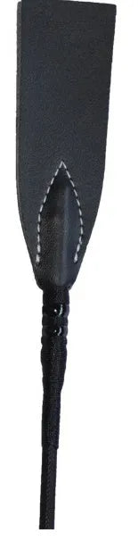 Short low carbon steel rider whip for obstacle training on flat surface