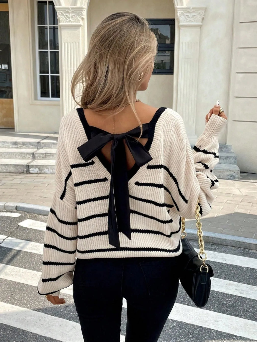 Plus size women's loose fit striped pullover top in apricot, belly covering casual wear